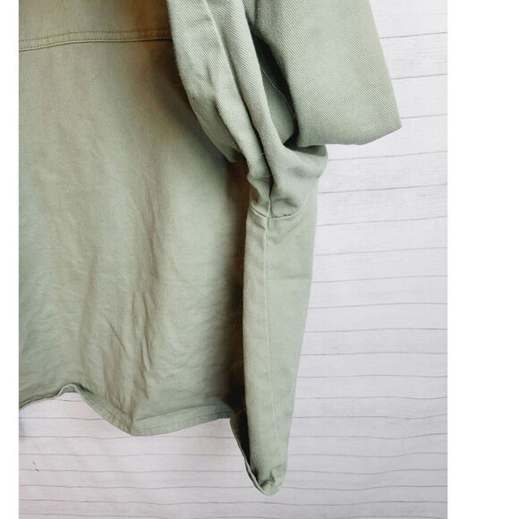 DOWNEAST RAGLAN UTILITY JACKET IN OLIVE KHAKI, SZ XL - Picture 7 of 10